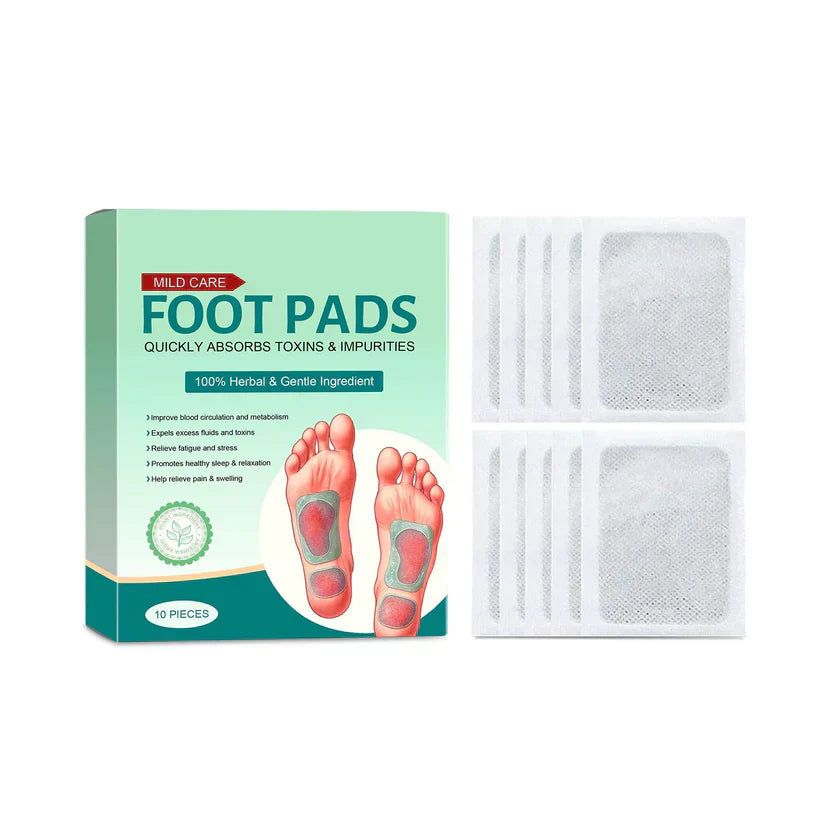 100% Herbal & Gentle Ingredient Detox Foot Pads